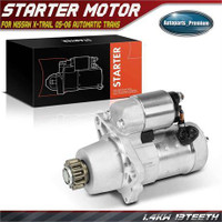 Starter Motor for Nissan  X-Trail 05-06 2.5L 1.4KW 12V CCW 13T Automatic Trans.