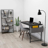 Inbox Zero Inbox Zero Computer Desk 40 Inch Home Office Writing Study Desk, Modern Simple Style Laptop Table With Storag