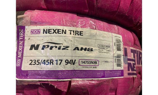 235/45/17 - 4 Brand New Nexen N Priz AH8 All Season Tires. (stock # 3947) in Tires & Rims in Alberta