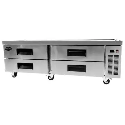 SABA Four Drawer Chef Base 15.9 cu. ft. Undercounter and Worktop Refrigerator