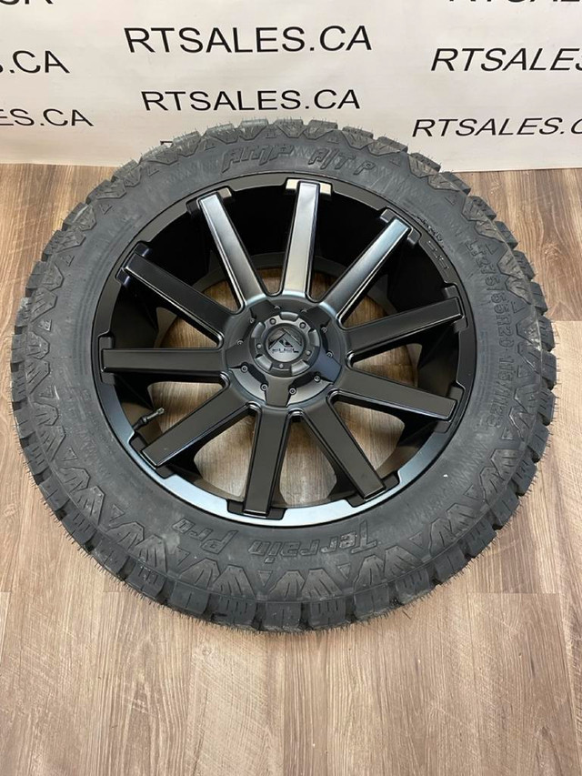 275/55/20 AMP ALL tires Fuel 6x135/139 GM RAM FORD / CANADA WIDE SHIPPING in Tires & Rims - Image 3