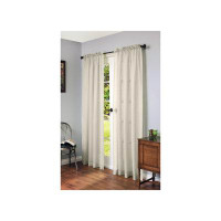 Latitude Run® Cote D''azur/Cote D''azure Rod Pocket Curtain Panel Window Dressing 56 X 84 In Ivory