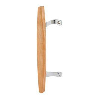 Prime-Line Wooden Pull With Chrome Plated Brackets