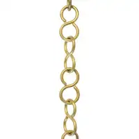 RCH Supply Company Decorative S-Shaped Chandelier Chain or Chain Break 3 feet