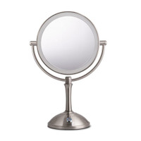 NEW RECHARGEABLE LED MAKEUP MIRROR 10X DOUBLE SIDED 68MMR