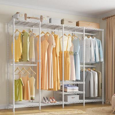 Rebrilliant Wire Garment Rack Heavy Duty Clothes Rack for Hanging Clothes in Other