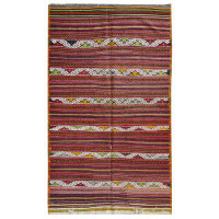Landry & Arcari Rugs and Carpeting JIJIMWOOL ON Woolredhandwovenone Of A Kind Rug