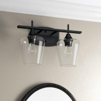 Three Posts Woodway 2-Light Dimmable Vanity Light