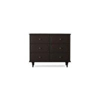 Canora Grey 39.37" Black Standard Solid Wood Accent Cabinet