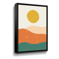 Corrigan Studio Sun Chaser I Gallery Wrapped Floater-Framed Canvas