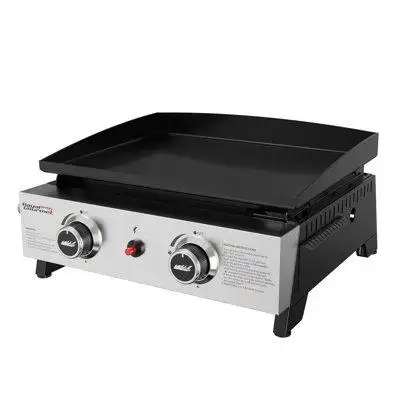 Royal Gourmet® PD1204 2-Burner Portable Griddle is a must-have for anyone who enjoys a convenient an...