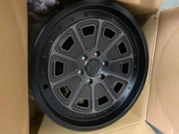 SET OF FOUR BRAND NEW 20 INCH MAYHEM FLAT IRON RIMS 6X135 !! MOUNTED WITH 275 / 55 R20 FUEL GRIPPER TIRES !!