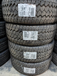 P265/70R17  265/70/17  GOODYEAR WRANGLER PRO  GRADE (all season / summer tires ) TAG # 17159