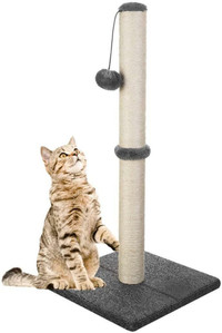 NEW 29 IN TALL CAT SCRATCHING POST AMCT01