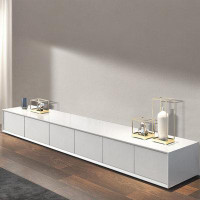 GOLDEN ZOOS Italian Modern Simple Living Room Minimalist Storage TV Cabinet