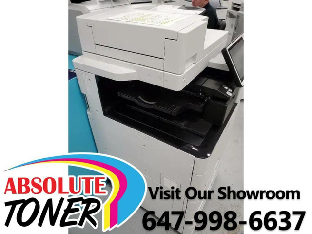 $99/mo. Lease LOW COUNT ONLY 3k C5535i II ImageRunner Advance Multifunction Color Printer Office Copier Printer Scanner in Printers, Scanners & Fax in Ontario - Image 4