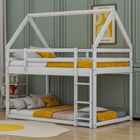 Harper Orchard Berngar Twin over Twin Futon Bunk Bed by Harper Orchard