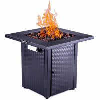 Red Barrel Studio 28In Outdoor Propane Fire Pit Table