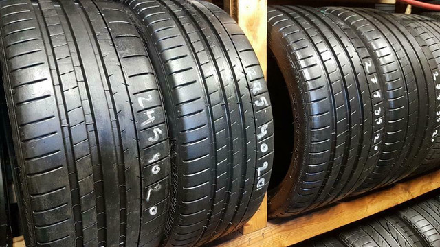 2 tires  265/35R21 Michelin Pilot Sport ~ SUMMER ~ 99%life in Tires & Rims in Toronto (GTA)