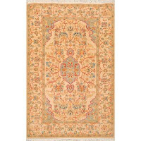 Oriental Rug of Houston One-of-a-Kinds Oriental Rug of Houston 3'3" x 5'2" Hand-Knotted Wool 250 KPSI Pak Persian 16/18