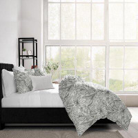 The Tailor's Bed Bali Black Coal Coverlet Set