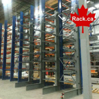 Regular Duty Structural Cantilever Racking - In Stock Ready For Quick Ship to Kitchener Area