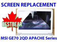 Screen Replacement for MSI GE70 2QD APACHE Series Laptop