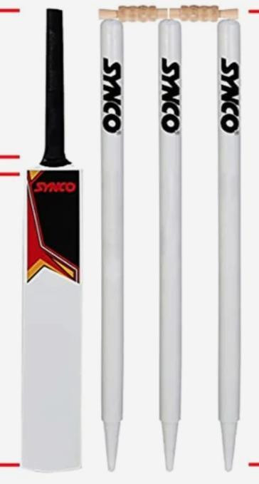 Cricket Juniors Wooden Set - Synco Brand New - $69.00 in Other in Ontario - Image 2