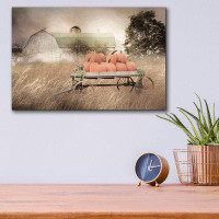 August Grove August Grove® 'Pumpkin Harvest Barn' By Lori Deiter Acrylic Glass Wall Art