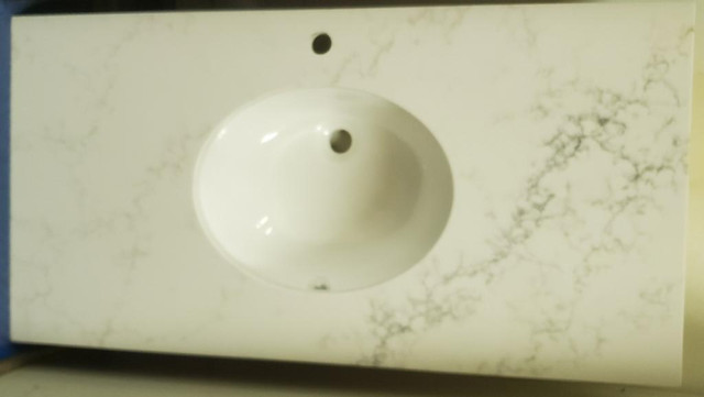 Bathroom Vanity Tops  - Cash and Carry ( Various Sizes Available ) in Cabinets & Countertops in Edmonton Area - Image 4