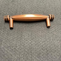 D. Lawless Hardware 3" Domed Ringed Pull Antique Copper
