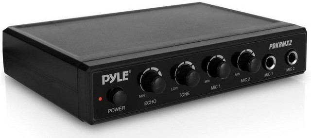 KEEP IT SIMPLE - NEW PYLE PDKRMX2 MINI MIXER - IDEAL FOR KARAOKE APPLICATIONS !! in Performance & DJ Equipment in London