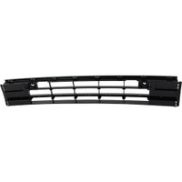 Grille Lower Center Volkswagen Passat 2016-2019 Textured Black With Chrome Bar With Sensor Without Gt/R-Line , VW1036142