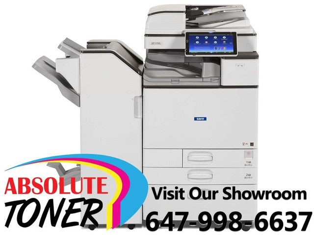 $49/mo. Ricoh Copier Color Multifunction MP C3004 C3004ex Laser Printer Photocopier 11x17 12x18 300GSM BUY LEASE RENT in Printers, Scanners & Fax in Ontario - Image 2