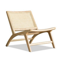 Bayou Breeze Burlywood Ash Outdoor Lounge Chair