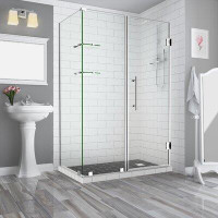 Aston Bromley GS 89.63" x 72" Rectangle Hinged Shower Enclosure