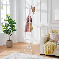 Latitude Run® Coat Rack Freestanding, Entryway Hall Tree With 12 Hooks, Coat Hanger Stand, Floor Standing Coat Rack,  Co