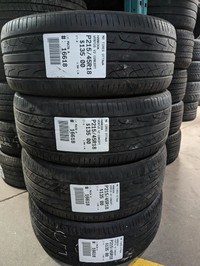 P215/45R18  215/45/18  HANKOOK VENTUS V2 CONCEPT ( all season summer tires ) TAG # 16618