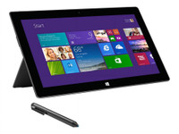 Refurbished Microsoft Surface Pro 2 10.6 Tablet, Intel Core i5 4th Gen, 4GB RAM, 120GB SSD with Charger