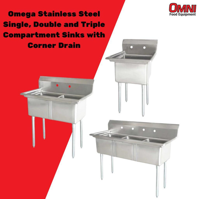 30% OFF - BRAND NEW Stainless Steel Worktables, Sinks, And Shelves -- CLEARANCE SALE!!! (Open Ad For More Details) in Other Business & Industrial in Edmonton - Image 3