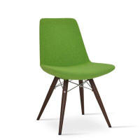 sohoConcept Eiffel MW Genuine Leather Upholstered Dining Chair