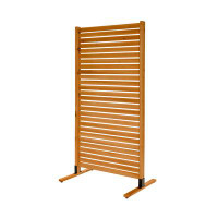 Enclo Enclo 6.1 ft H x 3 ft W Tiaga Freestanding or Surface Mounted Slatted Wood Privacy Screen (1 Panel)
