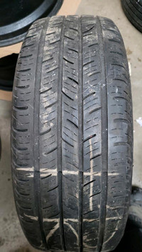 2 pneus dété P215/60R16 94S Continental Conti Pro Contact 45.0% dusure, mesure 5-6/32