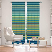 East Urban Home Lined Window Curtains 2-Panel Set For Window Size 112" X 78" From East Urban Home By Christy Leigh - Tel
