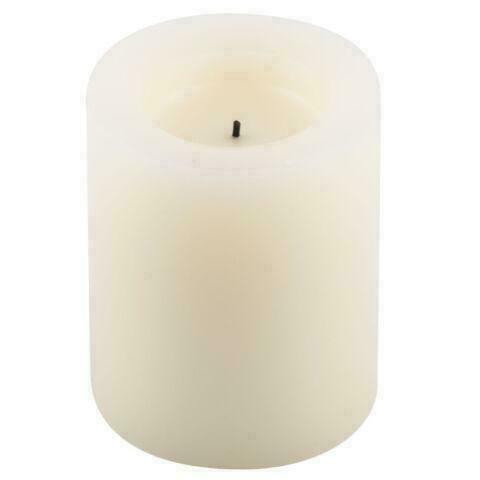 4 Cream Programmable Flameless Real Wax Pillar Candle - 6/Case *RESTAURANT EQUIPMENT PARTS SMALLWARES HOODS AND MORE* in Other Business & Industrial in City of Toronto - Image 2