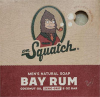 Bay Rum Dr. Squatch men's natural soap 5 oz New in Box