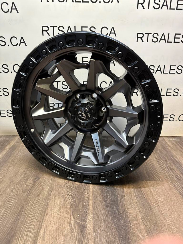 20x9 Fuel Covert Rims 6x135 Anthracite.  - FREE SHIPPING in Tires & Rims - Image 3
