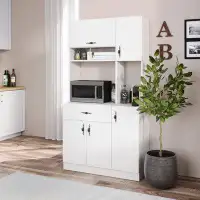Ebern Designs Kyna 71" Kitchen Pantry