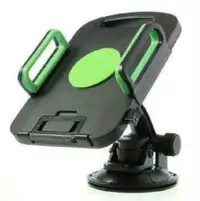 Universal 360-Degree Rotating Tablet PC Car Holder - Black and G