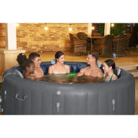Bestway Bestway Saluspa Santorini Hydrojet Inflatable Hot Tub With Energysense Cover